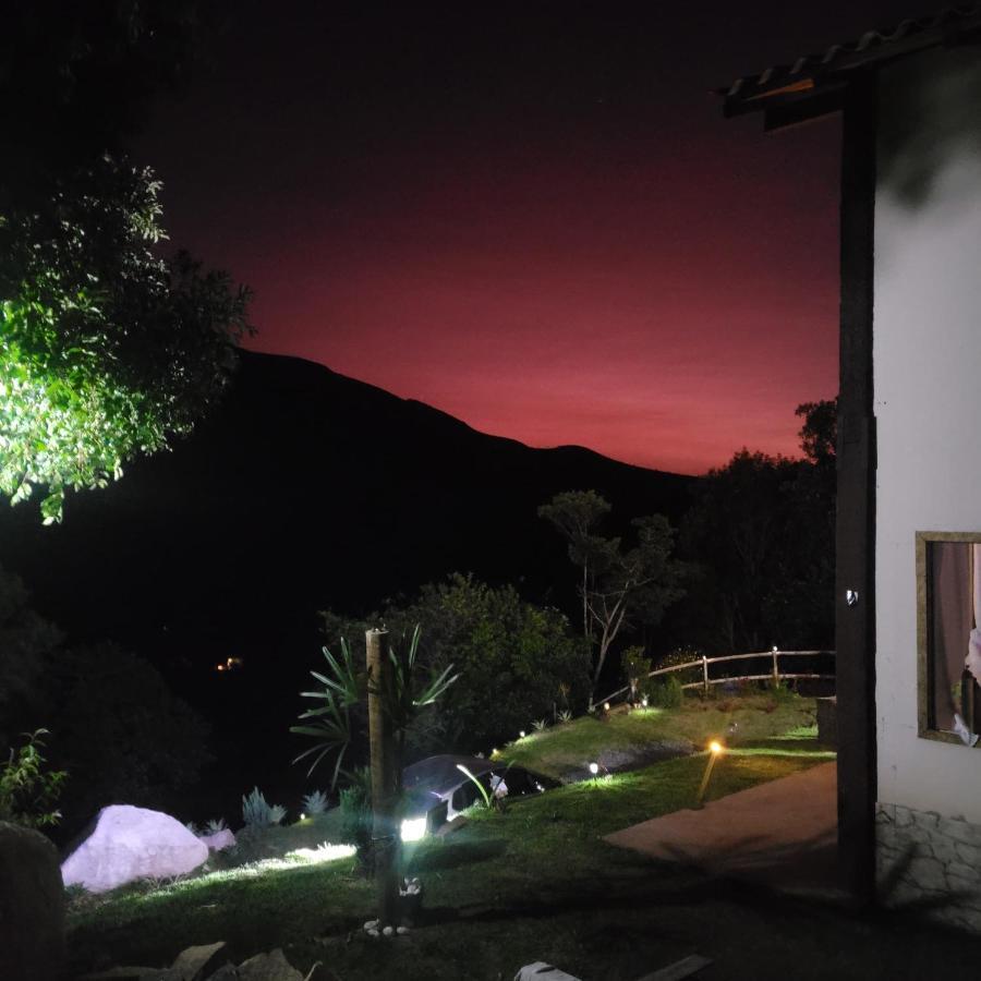Chalé pedra da índia Villa Petrópolis Esterno foto