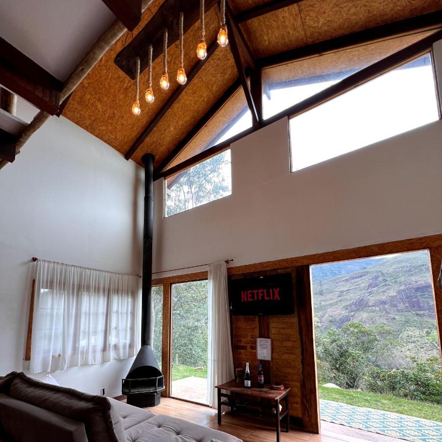 Chalé pedra da índia Villa Petrópolis Esterno foto